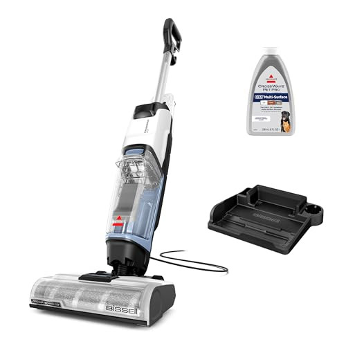 BISSELL CrossWave Edge Multi-Surface Hard Floor Cleaner Wet Dry Vacuum with Zero-Gap Edge Technology