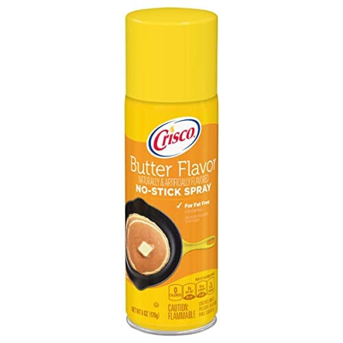 Crisco No-Stick Cooking Spray Butter 6-Pack