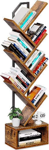 Casacomoda 6-Tier Tree Bookshelf