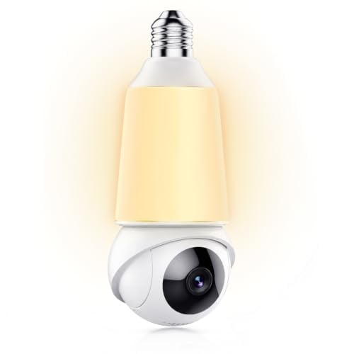 2K Light Bulb Security Cameras w/Pan & Tilt Deal