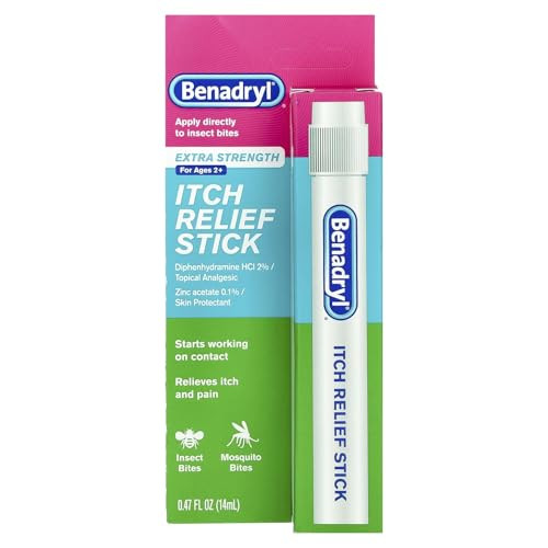 Benadryl Extra Strength Itch Relief Stick 0.47-Oz