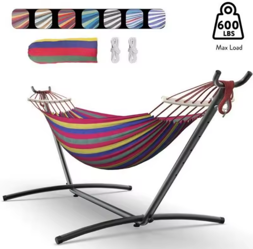 GYROOR Adjustable Stand Hammock 600lb Capacity Deal
