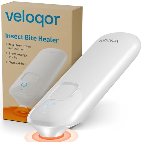 Bug & Mosquito Bite Relief Device, Dual-Mode Heat & Night Light