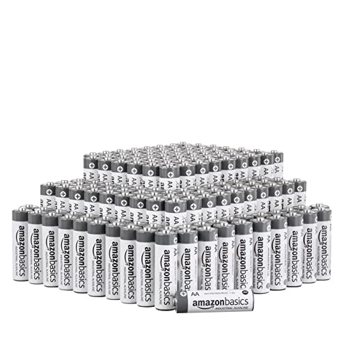 Amazon Basics AA Industrial Alkaline Batteries 450 Count
