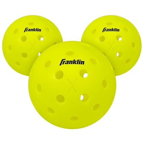 Franklin Sports X-40 Outdoor Pickleballs 3-Pack Deal