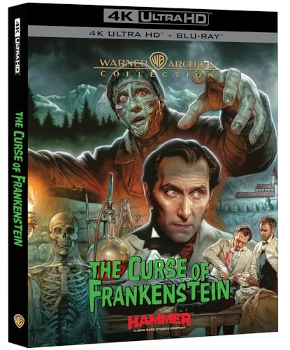 The Curse of Frankenstein 4K UHD + Blu-ray