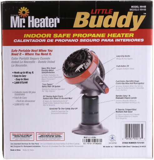 Mr. Heater F215161 Little Buddy Indoor Safe Propane Heater Deal