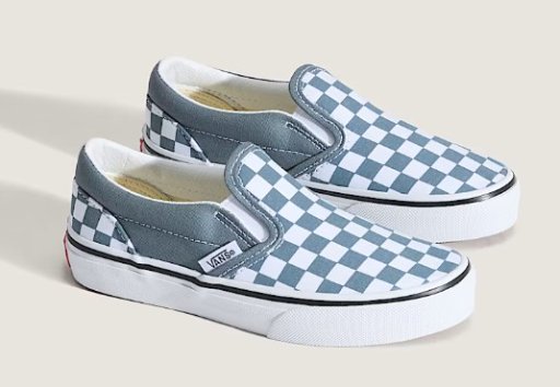 Vans Kids' or Toddlers' Classic Slip-On Checkerboard Shoe