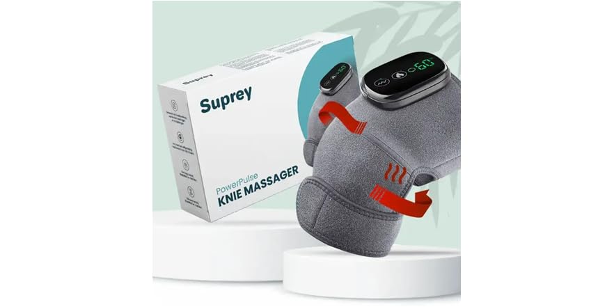 Suprey Heated Knee Massager w/ LED Display Deal