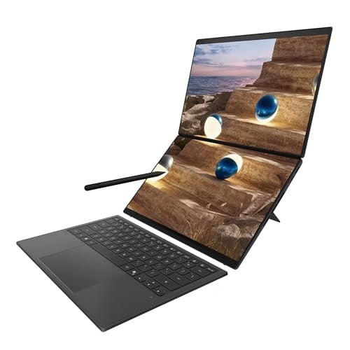 ASUS Zenbook Duo Laptop, Dual 14" OLED 3K 144Hz Touch Display, 32GB RAM, 1TB SSD