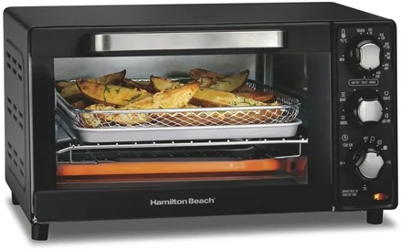 Hamilton Beach Sure-Crisp Air Fryer Toaster Oven 4-Slice Capacity Deal