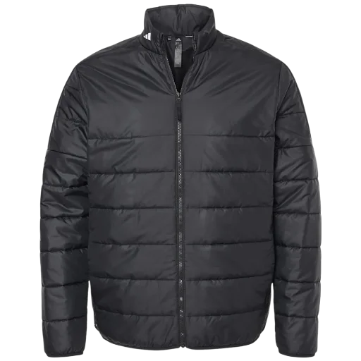 Adidas Men's 3-Stripes Full-Zip Puffer Jacket Deal