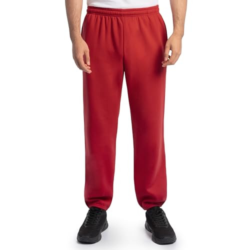 Fruit of the Loom Eversoft Fleece Elastic Bottom Sweatpants with Pockets