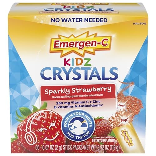 Emergen-C Kidz Crystals Immune Support Supplement 56-Count Deal