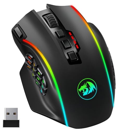Redragon Wireless Gaming Mouse 16,000 DPI 16 Macro Programmable Buttons Deal