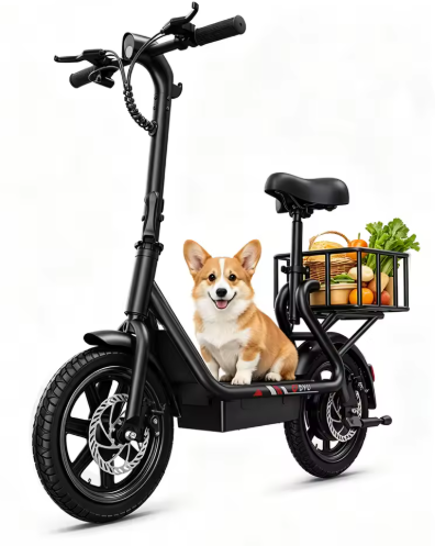 DYU C4 14 inch 500W 36V 7.8Ah Peak Folding Electric Scooter Mini E-Bike UL2849