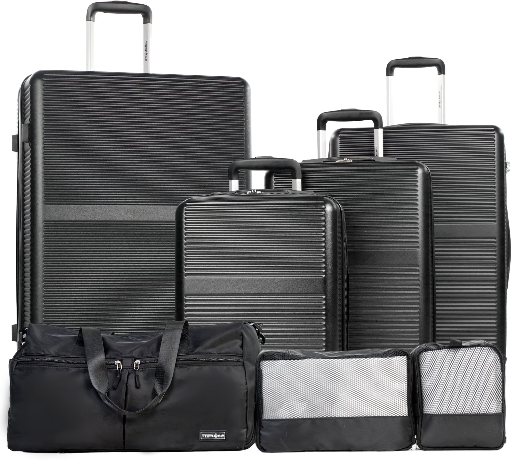 Tripcomp 7-Piece Hardside Luggage Set Deal