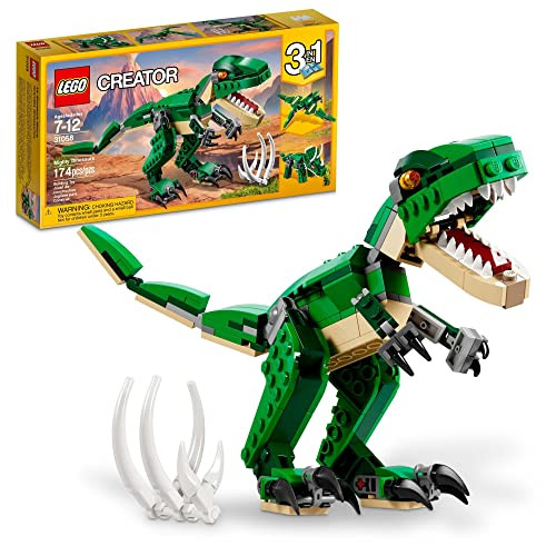 LEGO Creator 3-in-1 Mighty Dinosaurs Building Set 174-Piece
