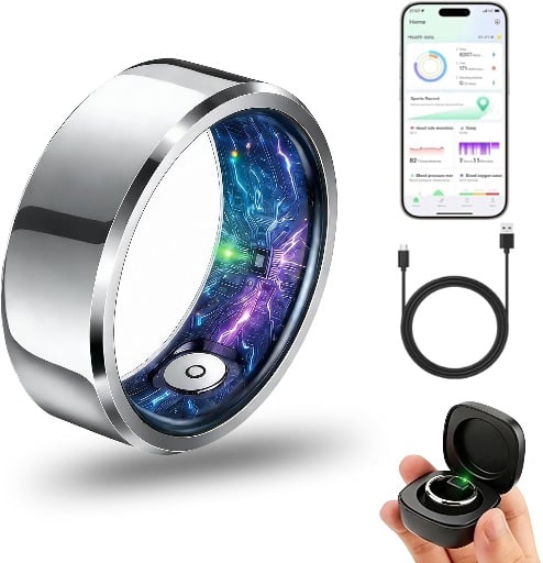 Smart Ring Health & Fitness Tracker  Deal