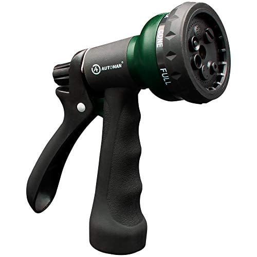 AUTOMAN Garden Hose Nozzle with 7 Adjustable Watering Patterns Deal
