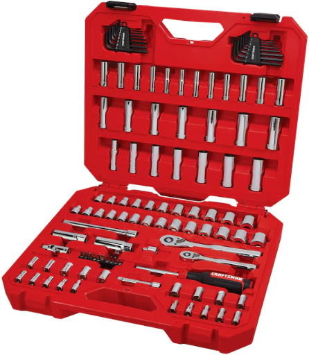 Craftsman 105-Piece SAE & Metric Mechanics Tool Set