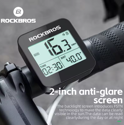 ROCKBROS GPS Bike Computer Wireless Speedometer