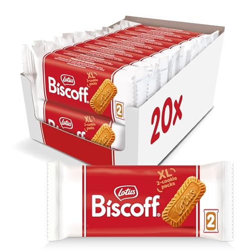Biscoff Caramelized Biscuit Cookie Snack 20-Pack