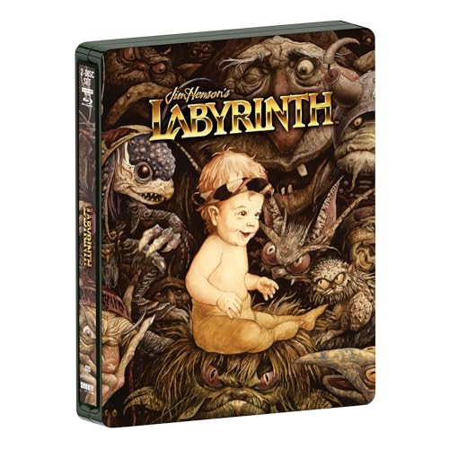 Labyrinth: Walmart Exclusive SteelBook (4K Ultra HD + Blu-ray)