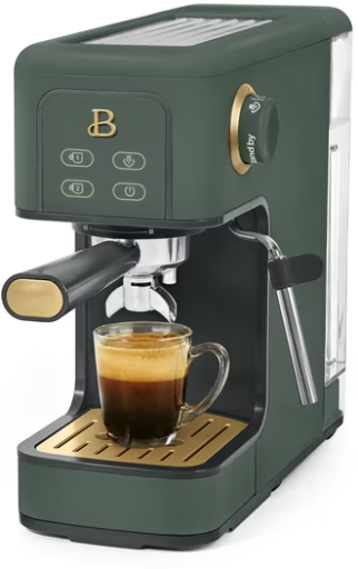 Beautiful by Drew Barrymore Slim Espresso Machine 20 Bar Deal