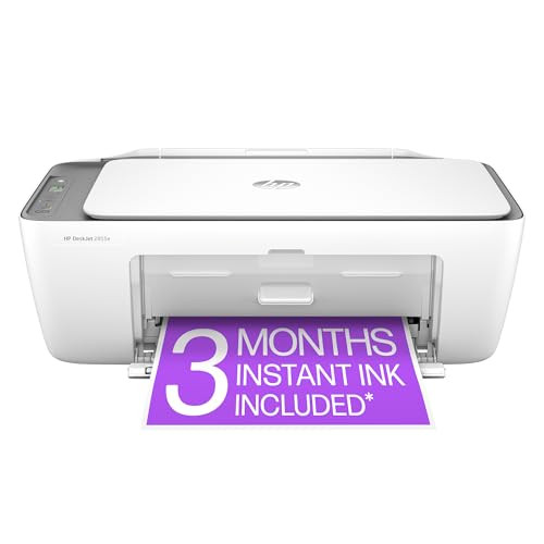 HP DeskJet 2855e Wireless All-in-One Color Inkjet Printer