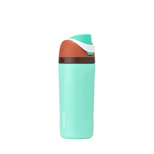 Owala Kids FreeSip Insulated Stainless Steel Water Bottle with Straw (Mint Chocolate) Deal