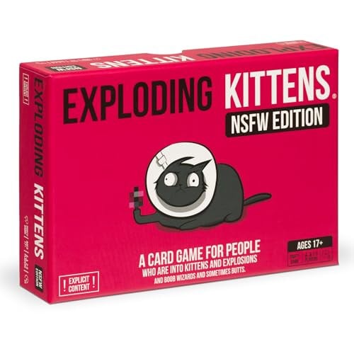 Exploding Kittens NSFW Edition Card Game Deal