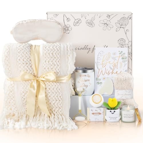 11Pcs Self Care/Get Well Soon Gift Basket  