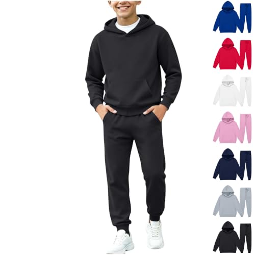 Kids Fleece Sweatsuit Joggers Set Deal