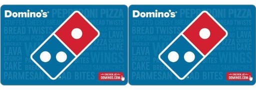 $100 Domino's Pizza eGift Card (Email Delivery)
