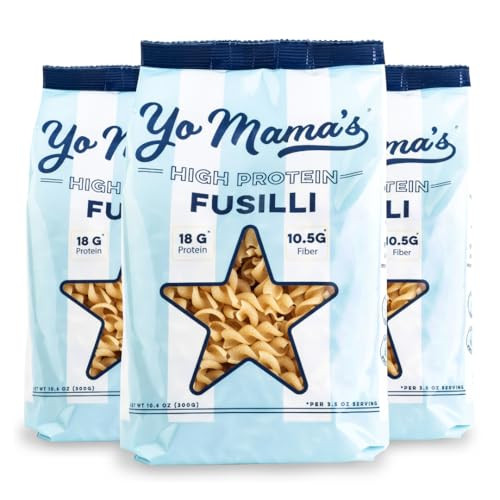 Yo Mama's High Protein Pasta 3-Packs 10.6-Oz