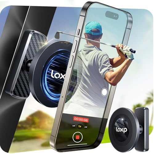 Magnetic Golf Cart Phone Holder Mount
