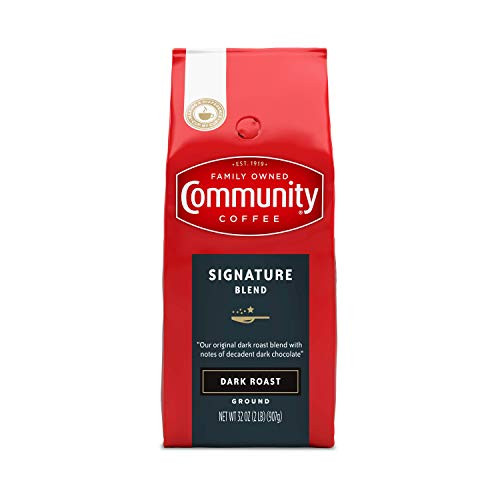 Community Coffee Signature Blend Dark Roast Ground Coffee 32 Ounce