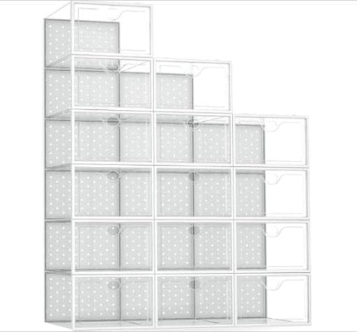 PINKPUM X-Large Shoe Storage Box 15 Pack Deal