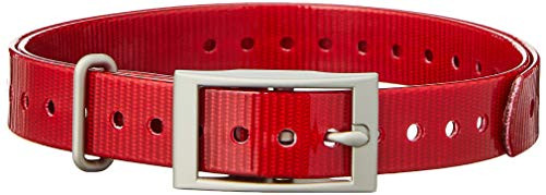 Garmin 3/4-Inch Red Collar Strap for Garmin Delta Series
