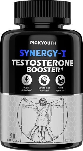 Synergy-T Testosterone Booster Supplement - 90ct
