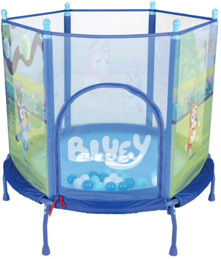 Bluey Kids Trampoline 4'