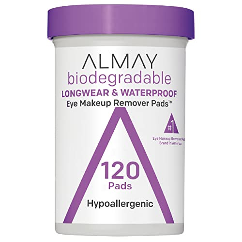 Almay Biodegradable Eye Makeup Remover Pads 120-Count