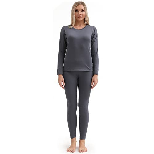 2-Piece PISIQI Women's Thermal Ultra-Soft Long Johns Set