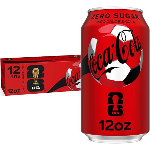 Coca-Cola Zero Sugar Soda Drink Cans 12-Pack