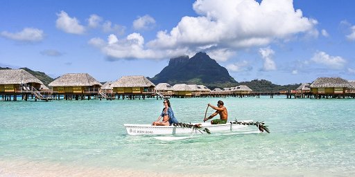 6-Night Bora Bora Honeymoon Vacation Package w/ Overwater Bungalow & Airfare