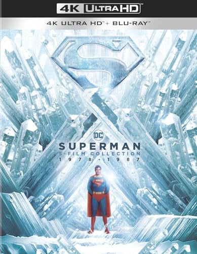 Superman 5-Film Collection: I, II, II Donner Cut, III, IV (4K Ultra HD + Blu-ray)