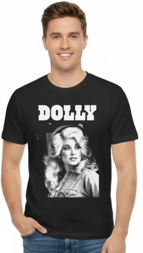 Dolly Parton, Men's & Big Men's Graphic Tee, Sizes S-3XL Deal