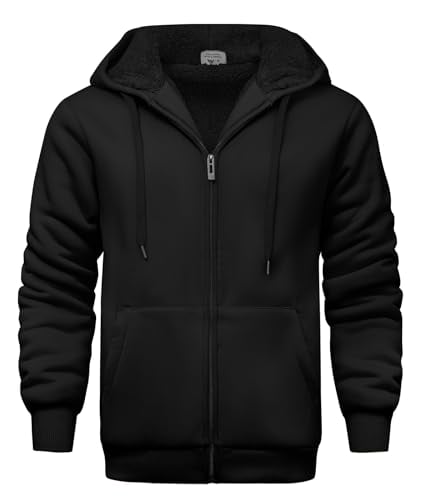 Black Zip Up Hoodies