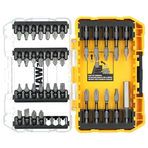 DeWALT ToughGrip 35-Piece Screwdriving Bit Set with Hard Case